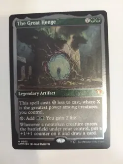 The Great Henge (Foil Etched) Commander Masters Foil - Image 1
