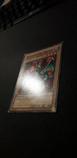 Yu-Gi-Oh! Blackland Fire Dragon, MRD-E062, Common, 1. Edition, Englisch, Good - Image 3