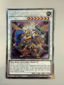 Power Tool Dragon RA04-EN135 Platinum Secret Rare | Yugioh English - Image 1