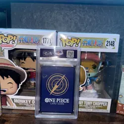 2024 One Piece Op06 English Nami Treasure Rare PSA 9 - Image 2