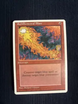 Magic The Gathering - Red Elemental Blast - 4th Edition - Image 1