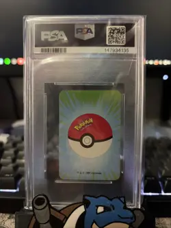 1999 Bicycle POKEMON Mini Playing Cards Pokemon Logo- PSA 10 - Image 2