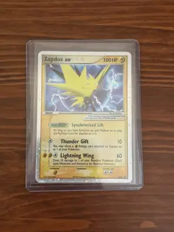 Zapdos ex 033 Black Star Promo 2005 Holo Rare Pokemon Card TCG - Image 1