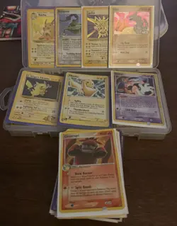Vintage Pokemon Lot - MY ENTIRE CHILDHOOD COLLECTION rare!!!!🔥🔥 200+ cards - Image 1