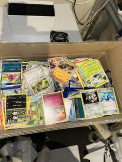 12+ Pounds Bulk Pokemon Cards, Mixed Sets (No Energies/no Code Cards/no Holos) - Image 1