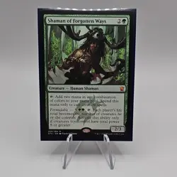 MTG Shaman of Forgotten Ways - Mythic - Dragons of Tarkir - Image 1