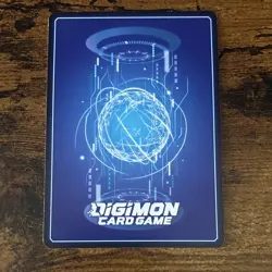 Bandai Digimon Card Game Vulcanusmon BT25-075 Mega Foil Card English - Image 2
