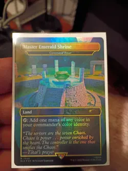 Master Emerald Shrine Foil Command Tower Sonic Secret Lair - Image 1