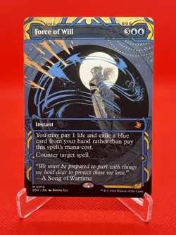 Force Of Will - Handmade Playtesting Card! - Image 1