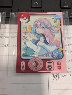 Pokemon Mengka Box Hit Iono #'d 95 Out Of 699 Camera Card - Image 1