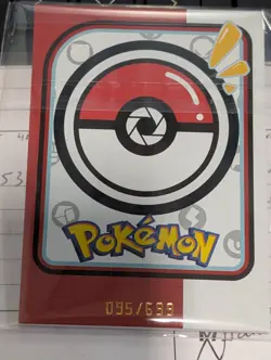 Pokemon Mengka Box Hit Iono #'d 95 Out Of 699 Camera Card - Image 2