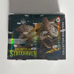 Factory Sealed Magic The Gathering Secrets Of Strixhaven Collector Booster Box - Image 1