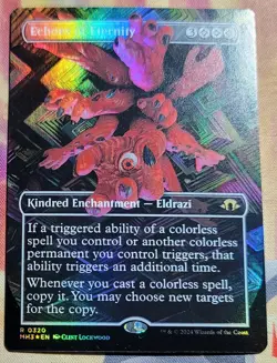 Echoes of Eternity (Borderless) (Foil) MTG Modern Horizons 3 (MH3) (NM) - Image 1