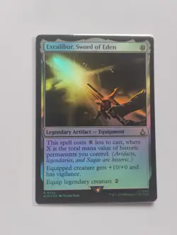 Excalibur, Sword of Eden Foil 72 R Universes Beyond: Assassin's Creed Near Mint - Image 2