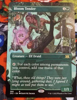 *BORDERLESS* Bloom Tender - Double Masters 2022 (R) - MTG - Image 1
