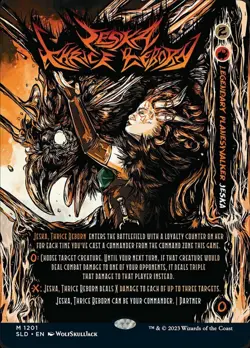 [1x] Jeska, Thrice Reborn (1201) - Foil Near Mint, English Secret Lair MTG Magic - Image 1