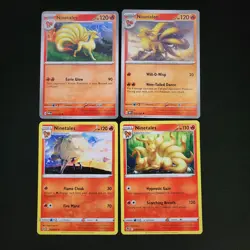 Pokemon Ninetales x10 Card Lot Bundle (NM-LP) - Image 3