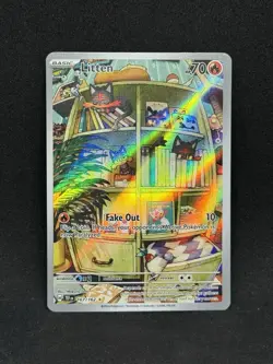 Pokemon Litten TCG Scarlet & Violet Temporal Forces 167/162 Mint - Image 1