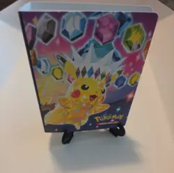 Pokemon Surging Sparks Mini Binder Pikachu New Unsealed - Image 1