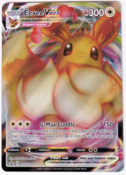 Eevee VMAX SWSH087 Sword &Shield Promo Holofoil Pokemon NM - Image 1