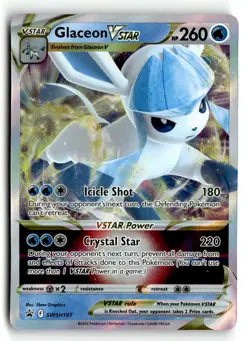 Glaceon VSTAR SWSH197 Holo Promo Sword & Shield Promo Pokemon Holo LP - Image 1