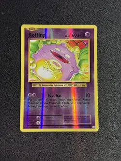 Koffing 50/108 Evolutions - Pokemon Card Near Mint Reverse Holo Uncommon - Image 1