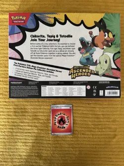 Pokemon TCG Mega Evolution Ascended Heroes Deluxe Pin Collection Box English - Image 2