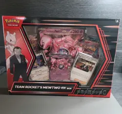 Pokemon TCG Team Rocket's Mewtwo ex Box Sealed New! - Image 1
