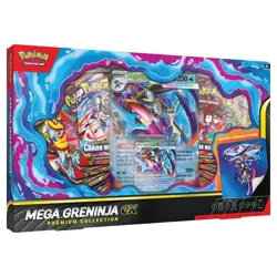 Pokemon TCG: Mega Greninja ex Premium Collection 8 Packs & Promo X 6= Case 7/3 - Image 1