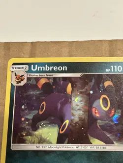Umbreon 120/214 Blister Exclusive Cosmos Holo Pokemon Card English - Image 2