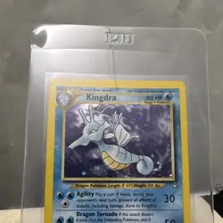 The Pokemon Company Kingdra Neo Genesis 8/111 Holo Rare Swirl Placed Swirl - Image 2