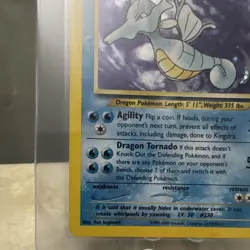 The Pokemon Company Kingdra Neo Genesis 8/111 Holo Rare Swirl Placed Swirl - Image 5