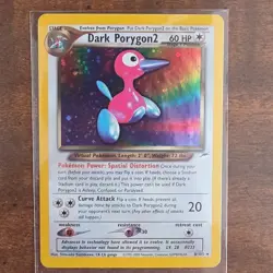 🔥MINT🔥 Pokemon TCG Neo Destiny Dark Porygon2 Holo Rare - Image 1