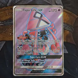 Pokemon Tapu Lele GX Ultra Rare Holo 137/145 Sm-Guardians Rising 2017 170 HP EN - Image 1