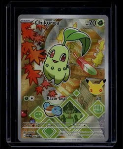 Pokemon TCG Chikorita 046 First Partner Promo NM - Image 1