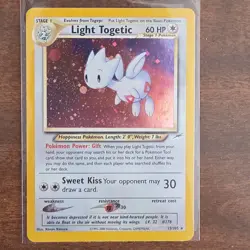 🔥NEAR MINT🔥 Pokemon Light Togetic Holo RARE Neo Destiny - Image 1