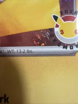 Pikachu - (Cosmo Holo) Pokemon day 051/162Lot of 3 W/several Swirls And Orbs 🍥 - Image 3