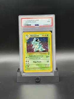2000 Pokemon Nidoqueen Holo 12/130 Base Set 2 PSA 9 – Wizards of the Coast - Image 1