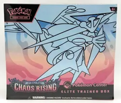 Pokemon TCG Mega Evolution Chaos Rising Pokemon Center Exclusive ETB NEW SEALED - Image 1