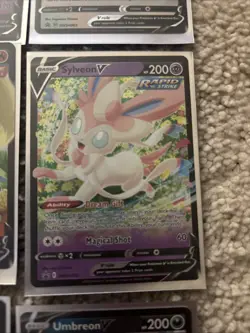 Eevee Evolutions V Promo Complete SWSH 9 Card Set Eeveelutions Pokemon TCG NM - Image 5