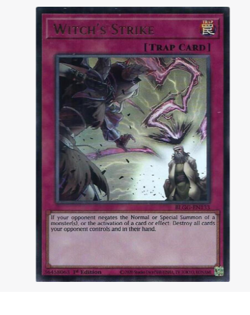 x3 Witch's Strike - BLGG-EN133 - Ultra Rare YuGiOh - Image 1