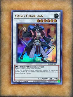 Yugioh Goyo Guardian BLAR-EN057 Ultra Rare 1st Ed NM - Image 1