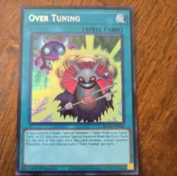 Yugioh Over Tuning BLGG-EN034 Secret Rare 1st Edition NM - Image 1