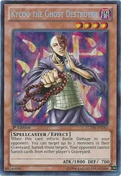 Kycoo the Ghost Destroyer - 1st E Legendary Collection 3: Yugi's World HP YuGiOh - Image 1
