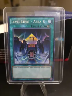 Level Limit - Area B-Super Rare - Unlimited - AP07-EN010 - Astral Pck 7 - NM - Image 1