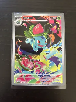 Ivysaur Illustration Rare 134/132 Near Mint Mega Evolution Pokemon TCG English - Image 1
