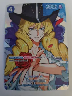 One Piece TCG Cavendish OP10-045 SP - The Time of Battle OP16 NM - Image 1