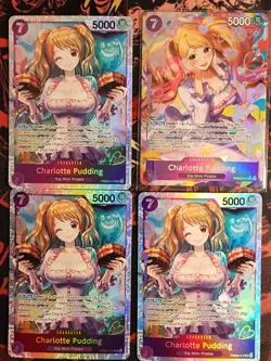 Charlotte Pudding PRB02-010 (Alt Art) & SR X 3- Premium Booster -The Best- Vol.2 - Image 1
