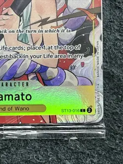 One Piece Yamato ST13-016 Alt Art Illustration Box Promo Sealed - Image 3