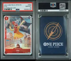 2024 ONE PIECE OP09-EMPERORS IN THE NEW WORLD ALTERNATE ART #002 UTA PSA 10 - Image 1